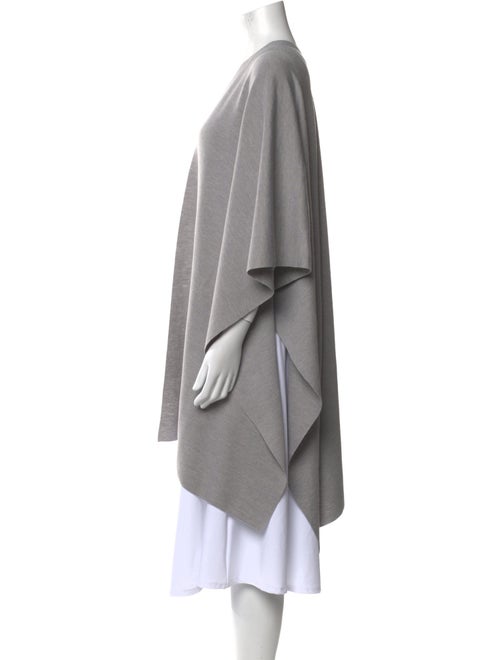 St. John Wool Open Front Sweater