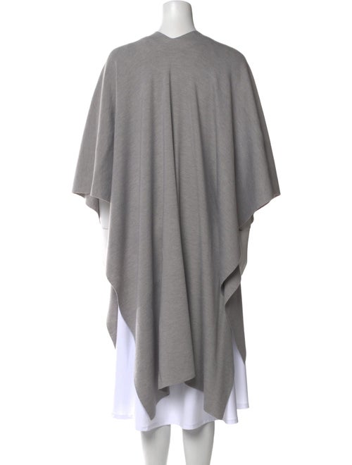 St. John Wool Open Front Sweater