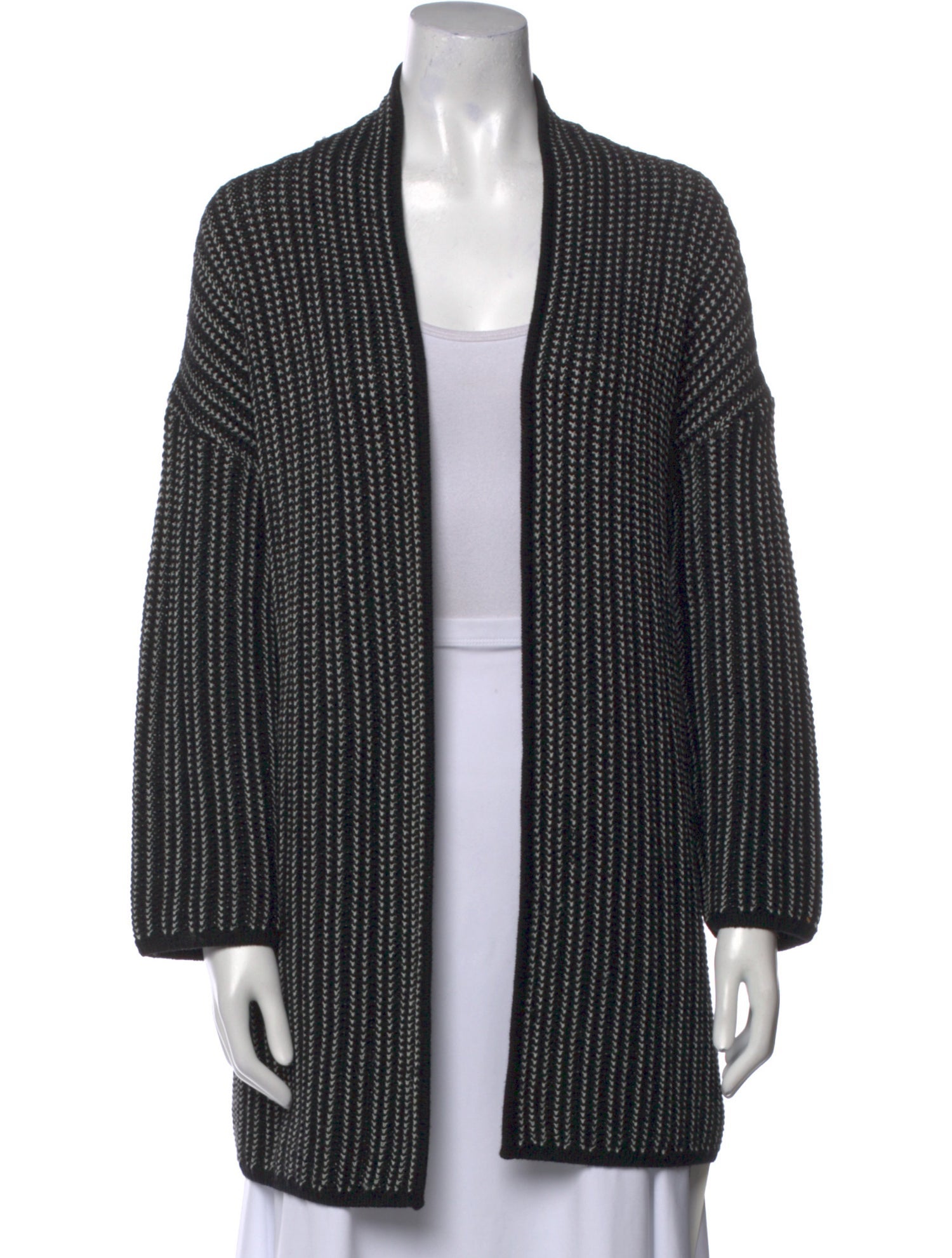 St. John Wool Striped Sweater