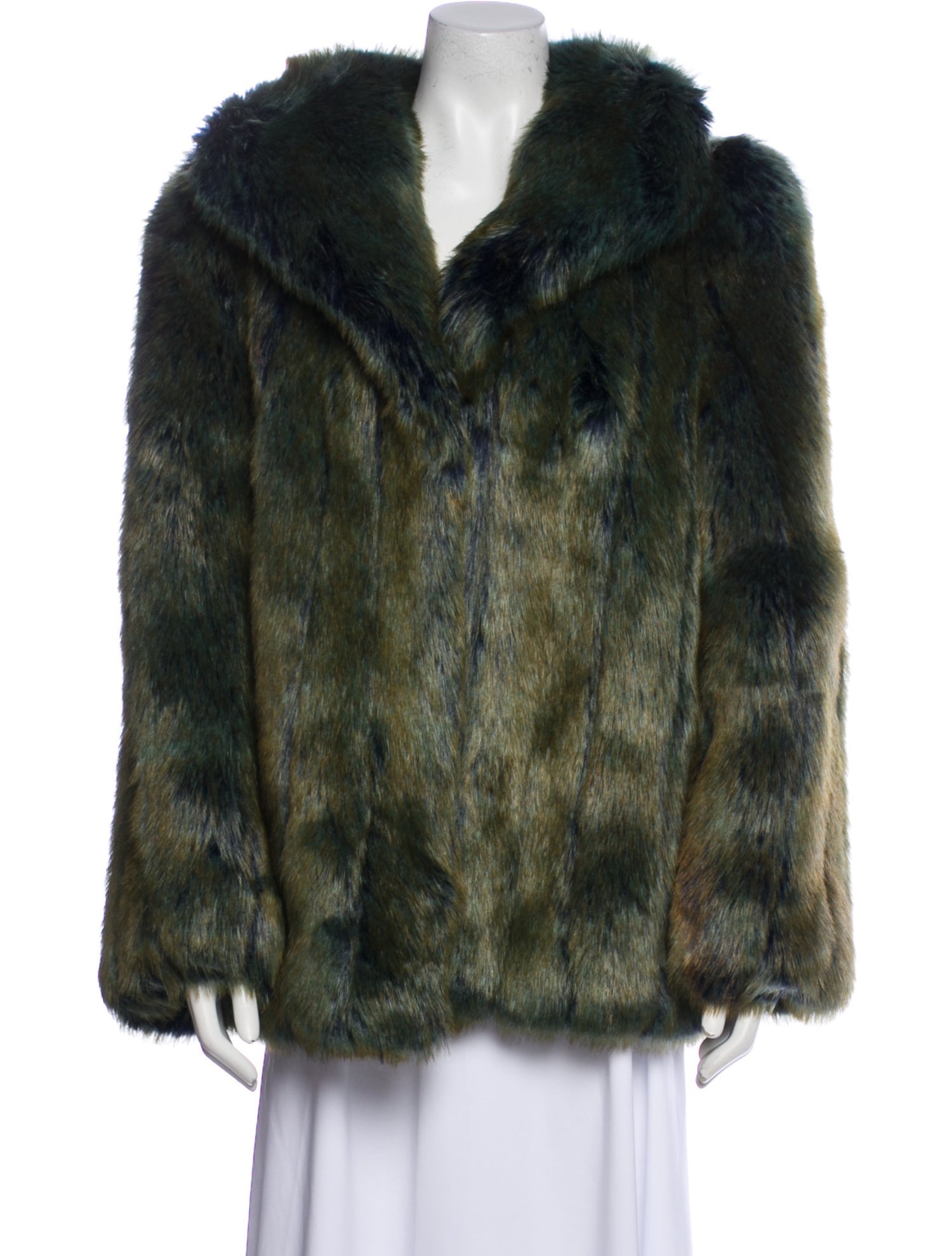 St. John Faux Fur Coat