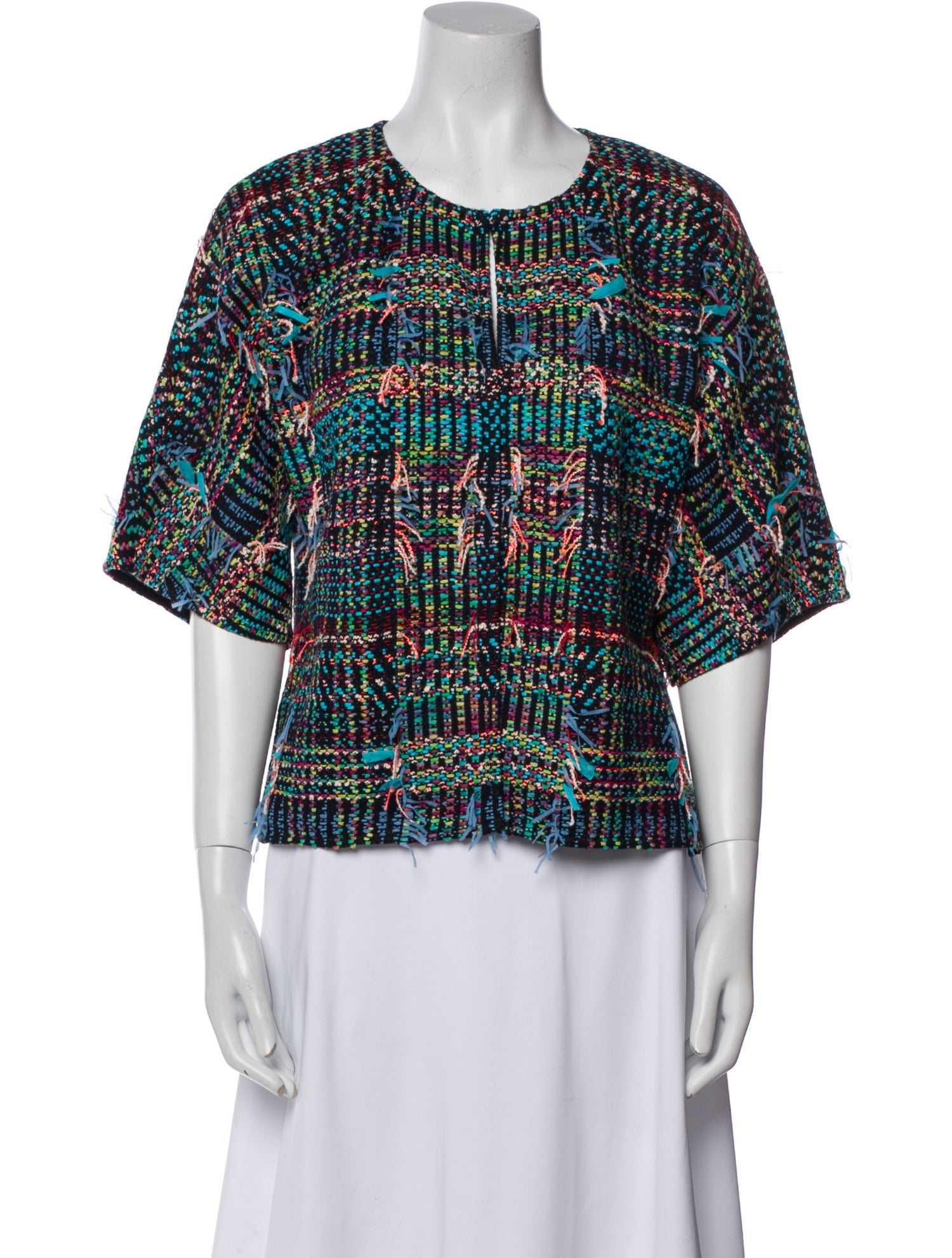 St. John Printed Evening Jacket