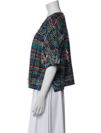 St. John Printed Evening Jacket