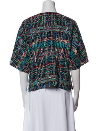 St. John Printed Evening Jacket