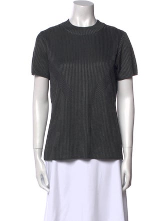 St. John Crew Neck Short Sleeve T-Shirt