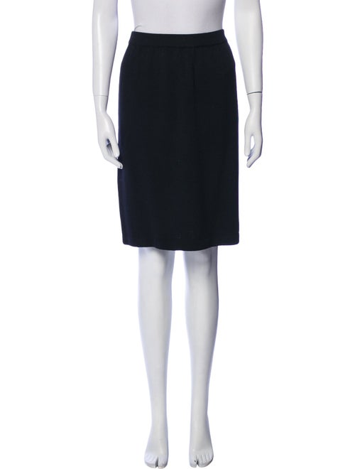St. John Wool Knee-Length Skirt