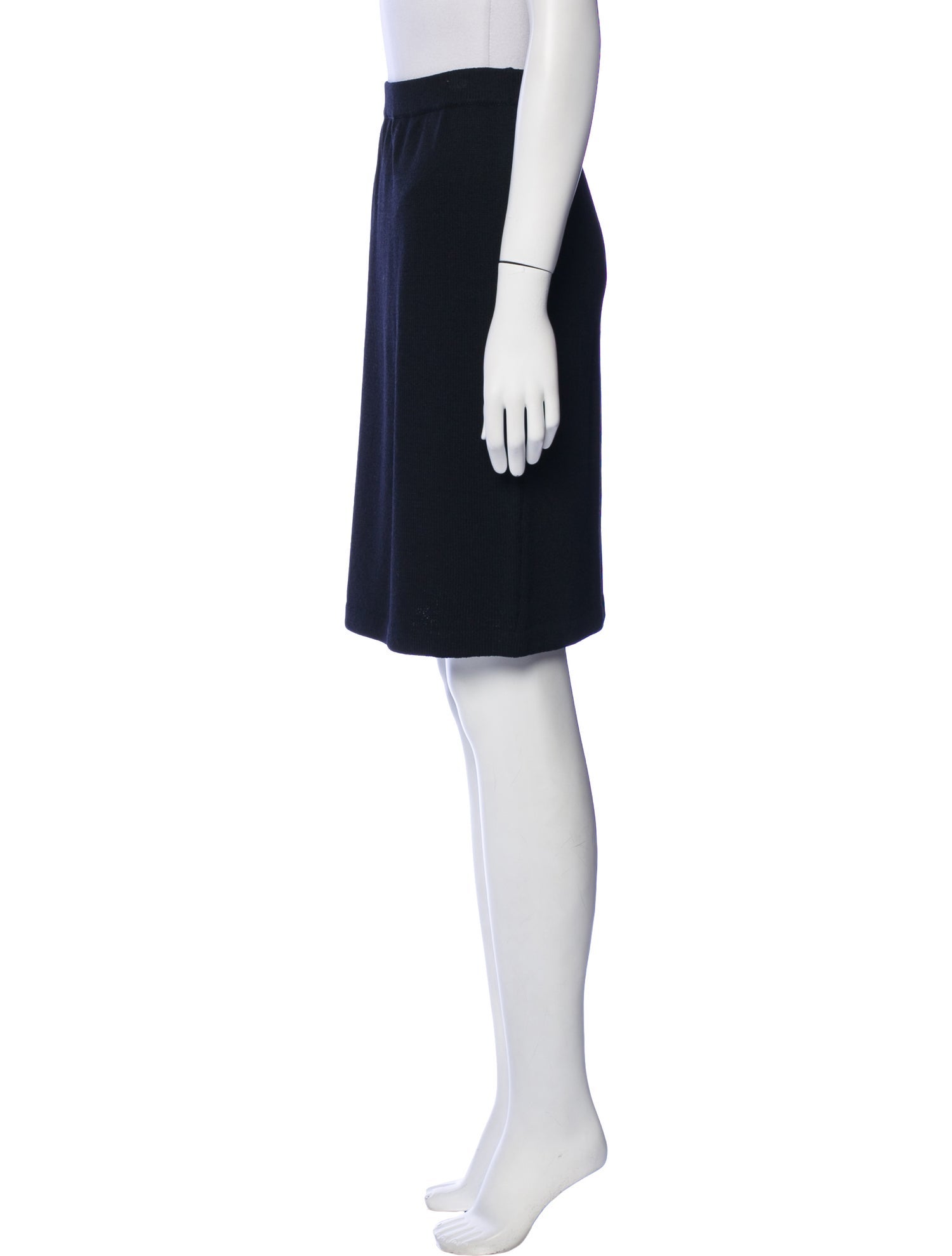 St. John Wool Knee-Length Skirt