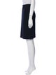 St. John Wool Knee-Length Skirt