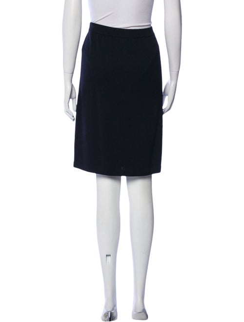 St. John Wool Knee-Length Skirt