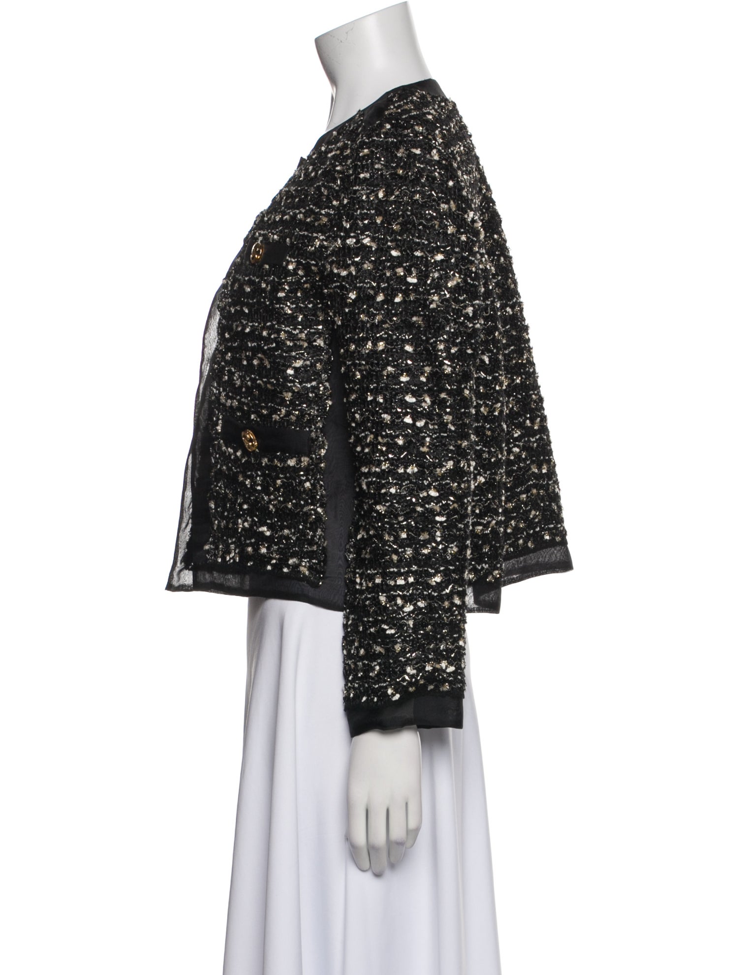 St. John Printed Evening Jacket
