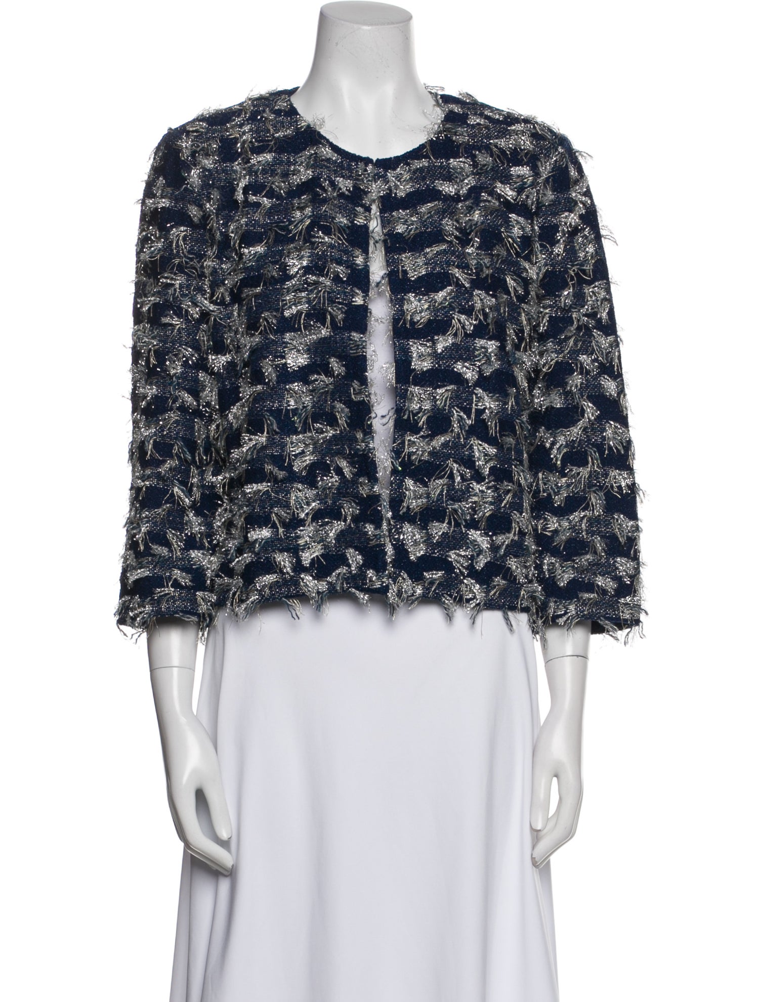 St. John Printed Evening Jacket