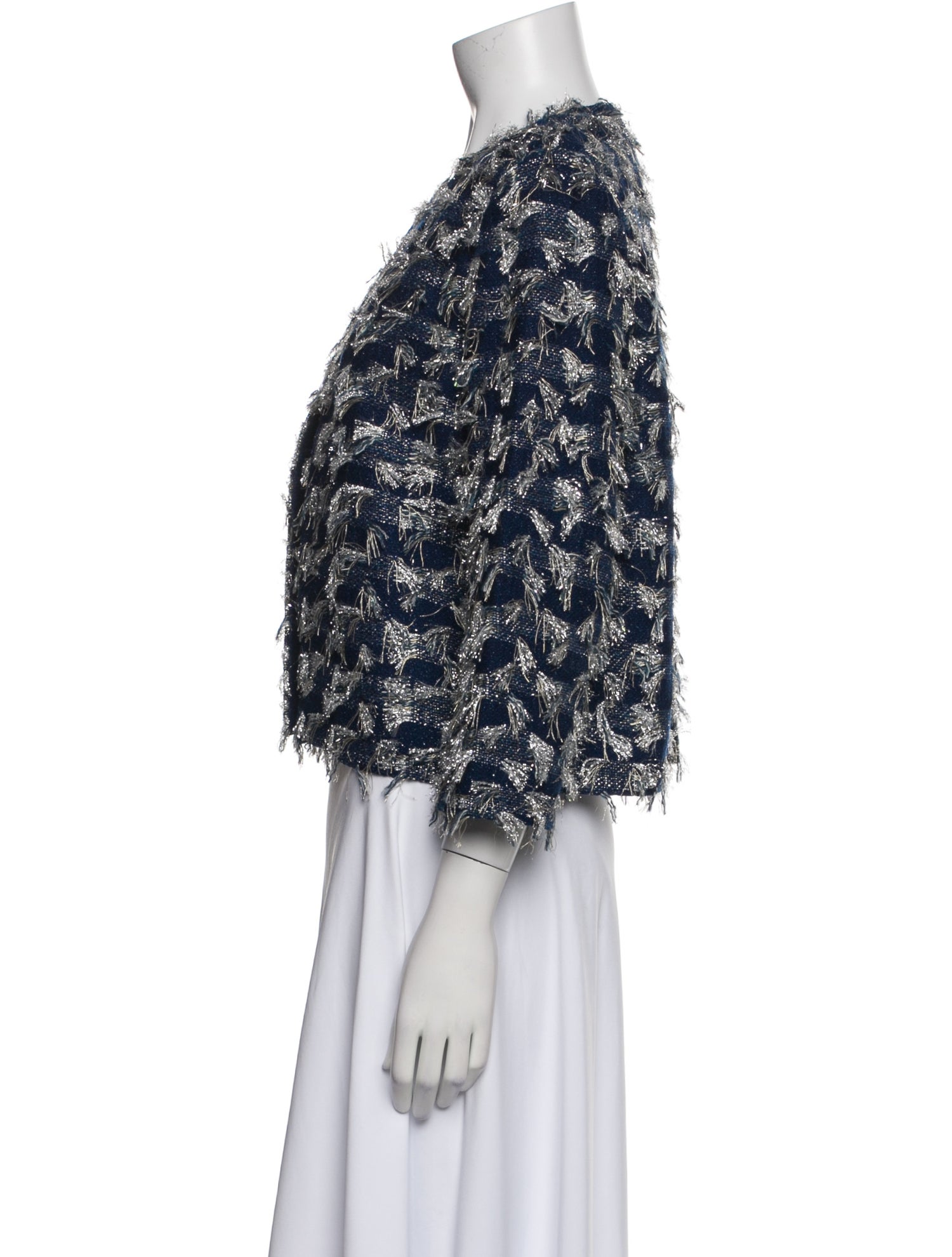 St. John Printed Evening Jacket