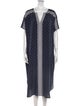 St. John Silk Long Dress