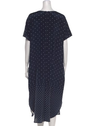 St. John Silk Long Dress