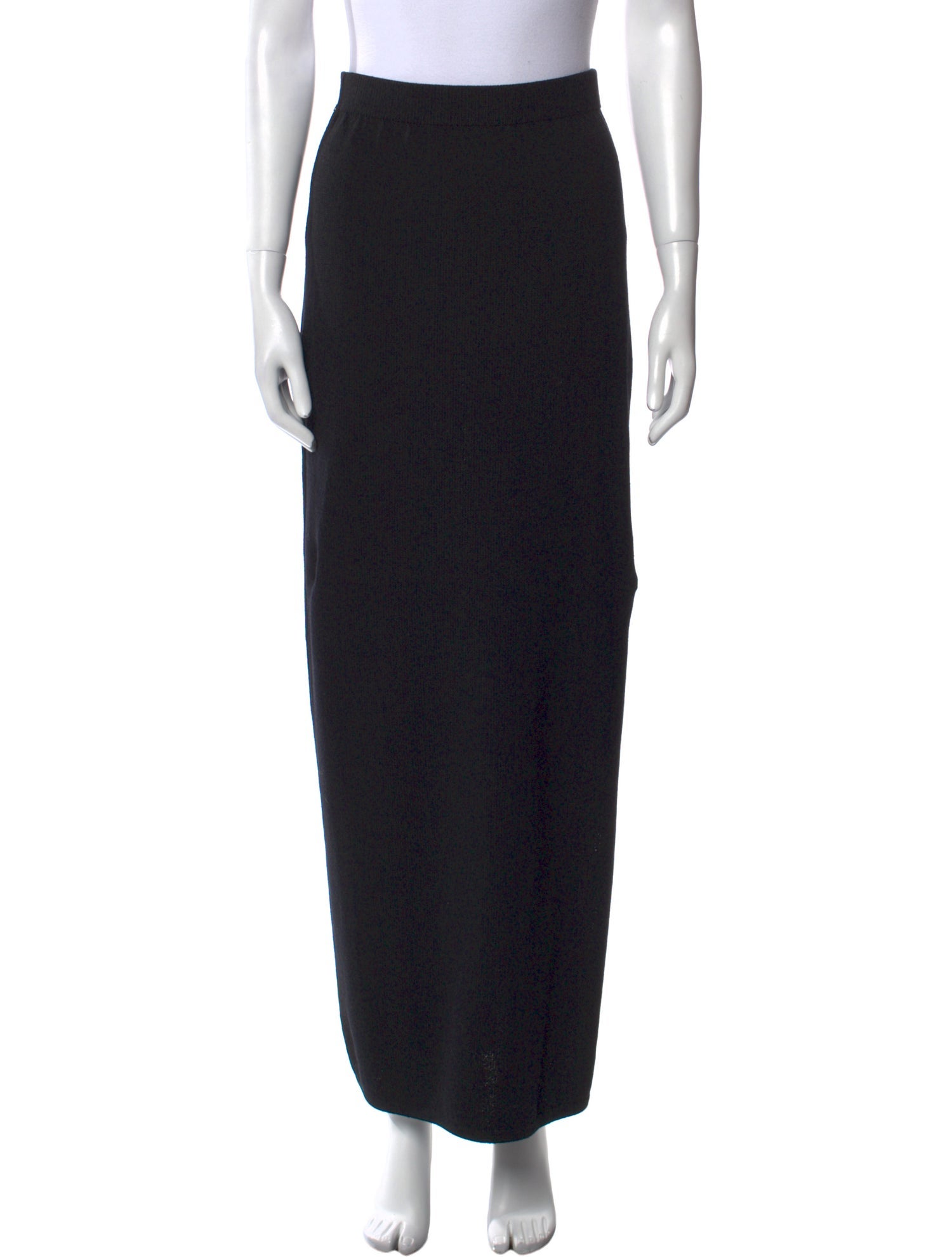 St. John Cutout Accent Long Skirt