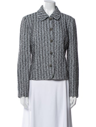 St. John Printed Blazer