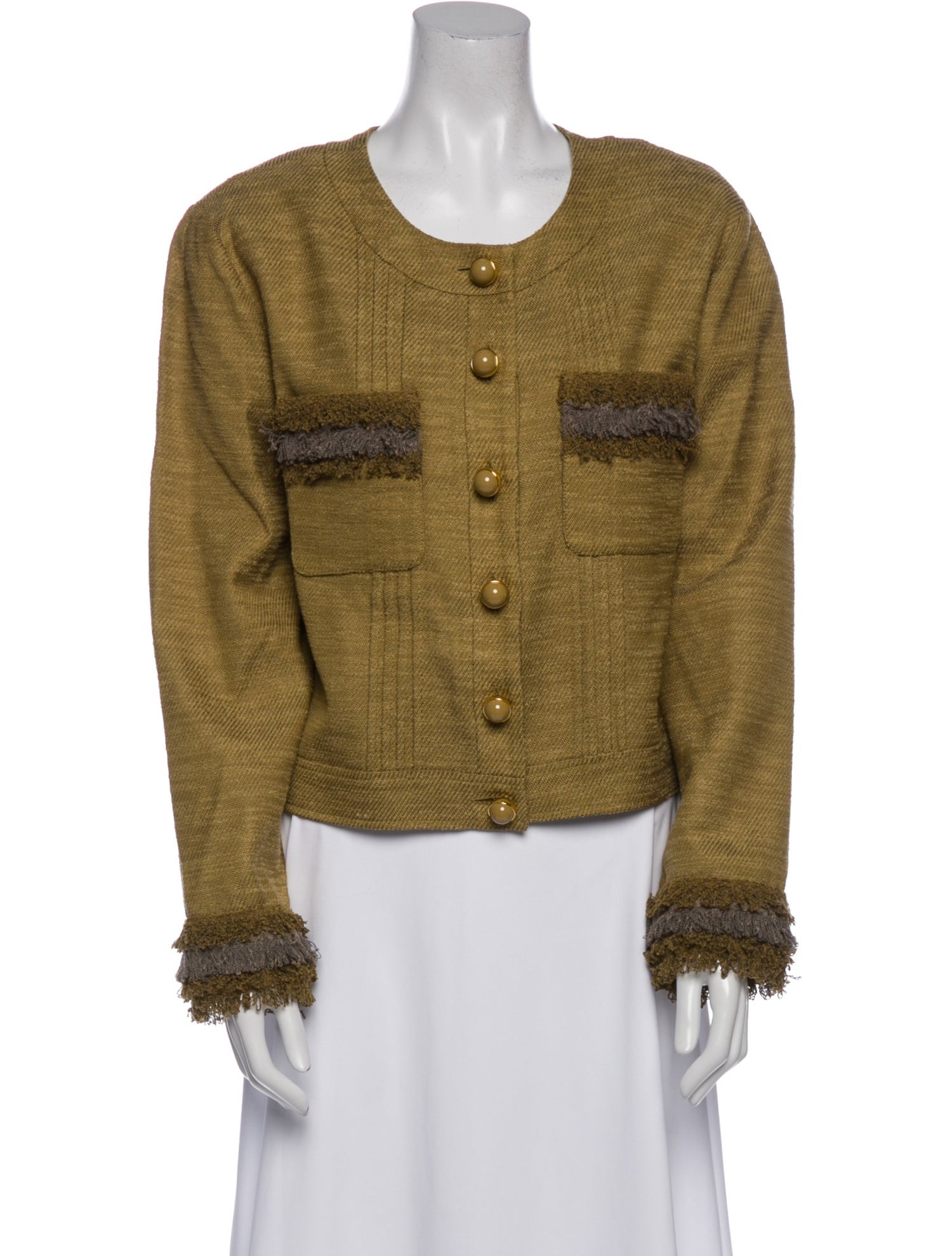 St. John Tweed Pattern Jacket w/ Tags