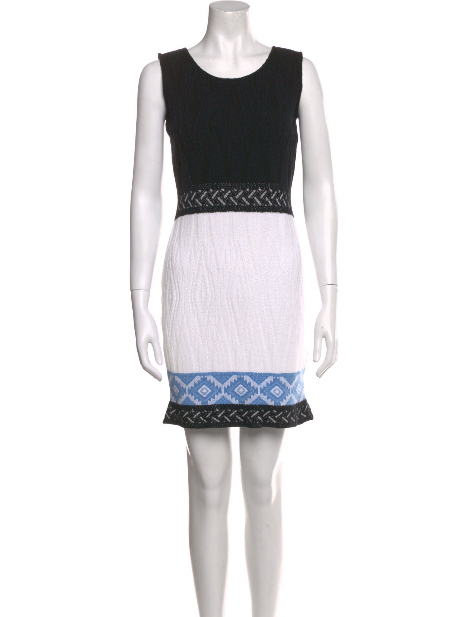 St. John Striped Mini Dress