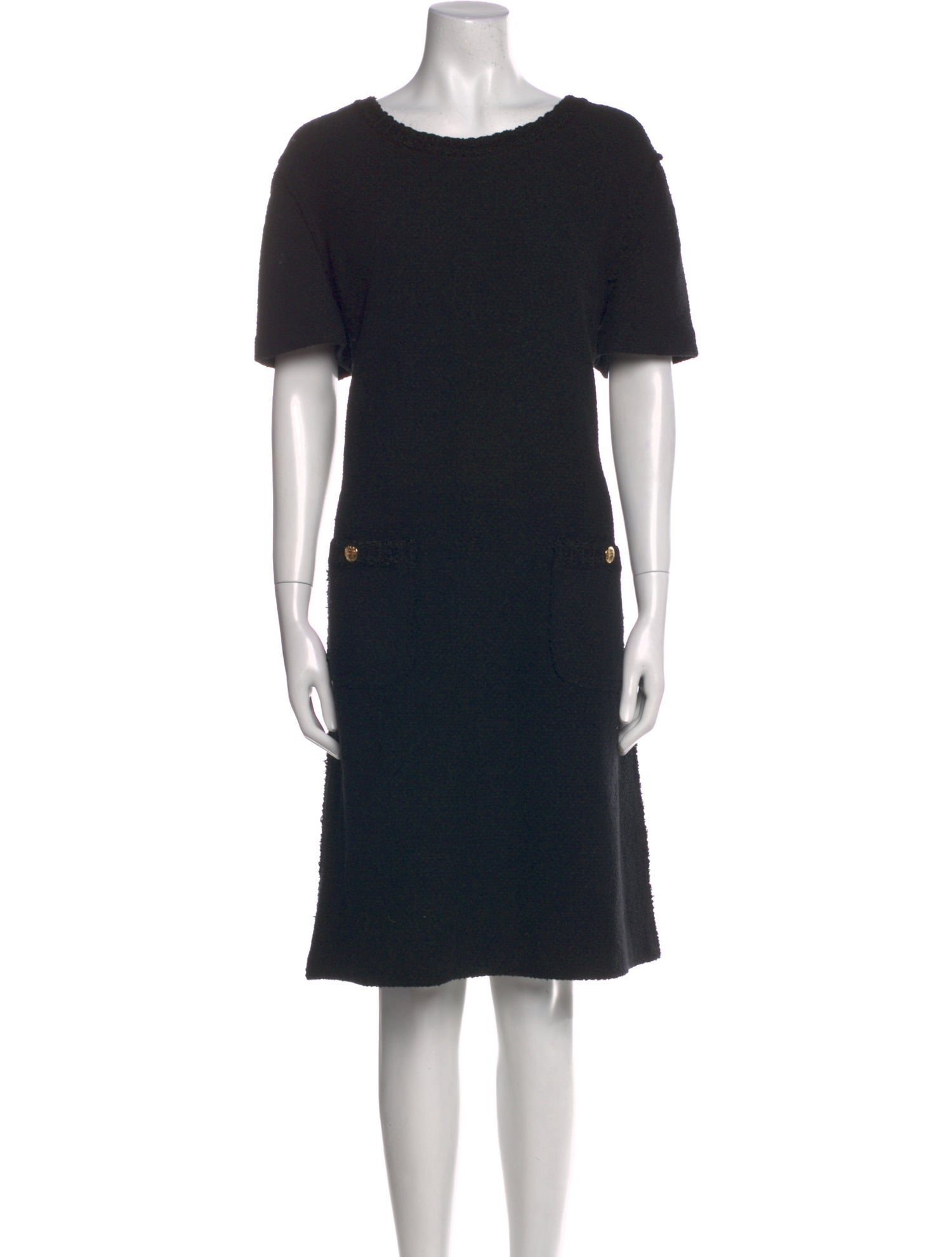 St. John Bateau Neckline Knee-Length Dress w/ Tags