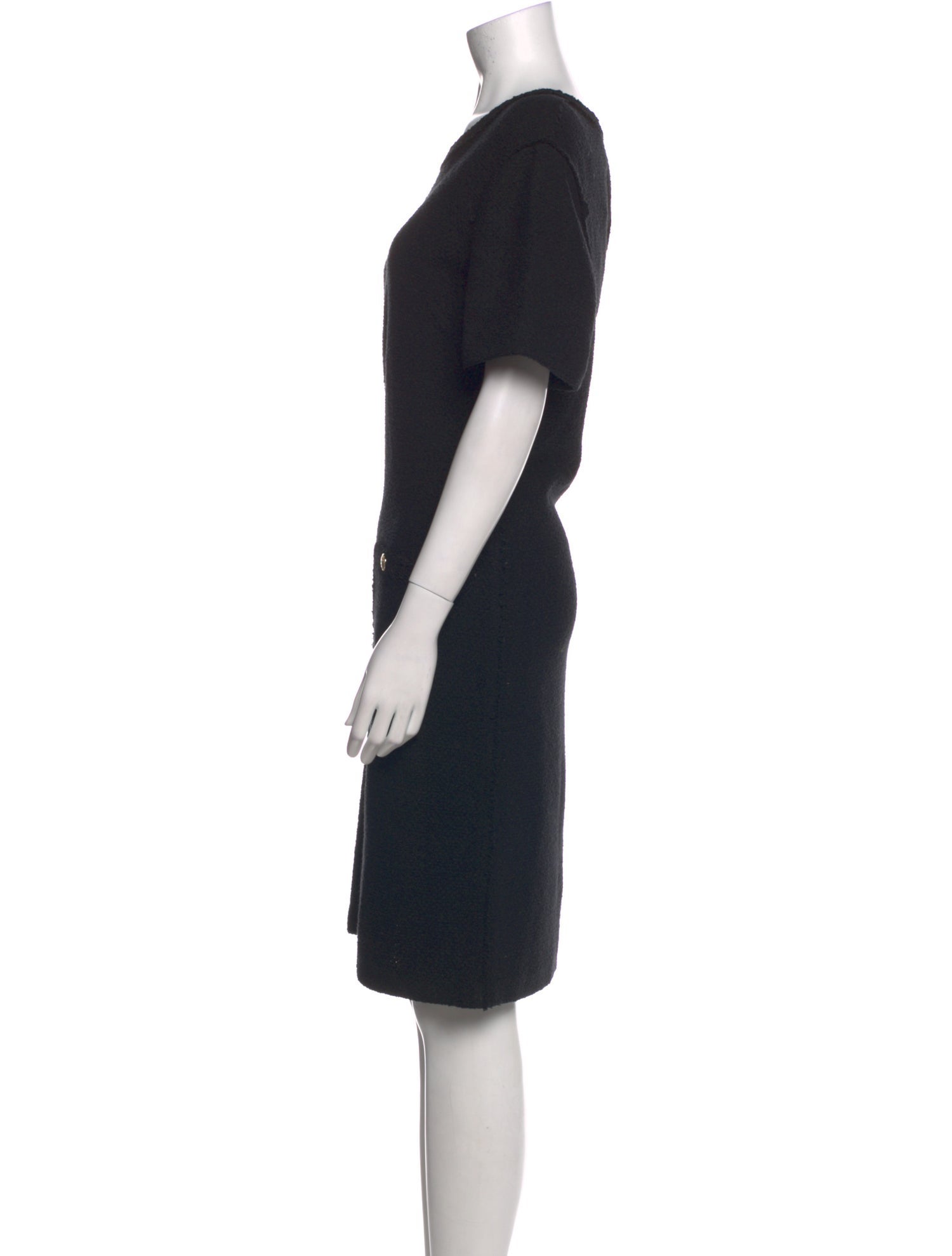 St. John Bateau Neckline Knee-Length Dress w/ Tags