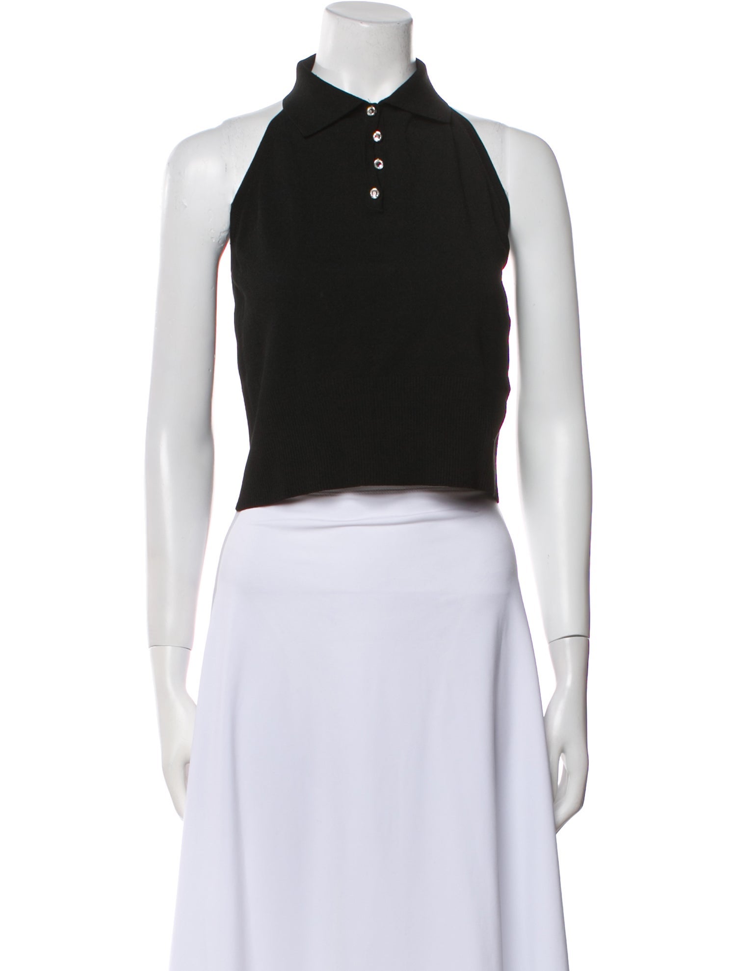 St. John Mock Neck Sweater