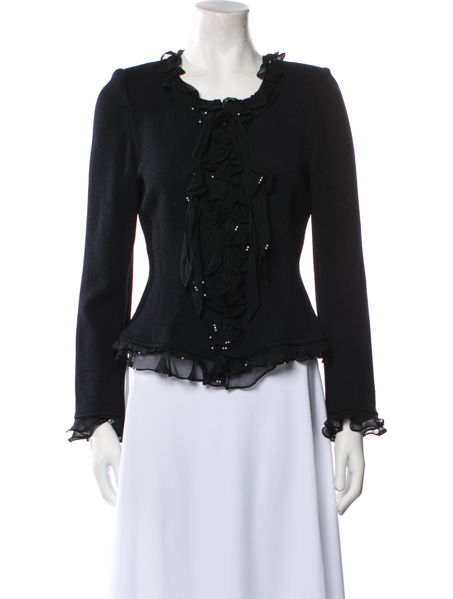 St. John Scoop Neck Sweater