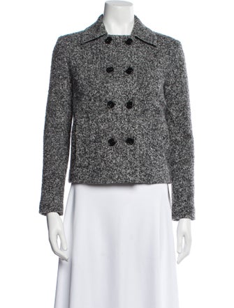 St. John Tweed Pattern Blazer