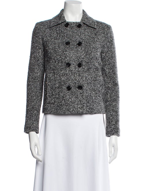 St. John Tweed Pattern Blazer