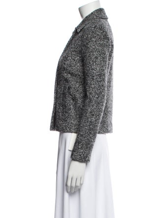 St. John Tweed Pattern Blazer