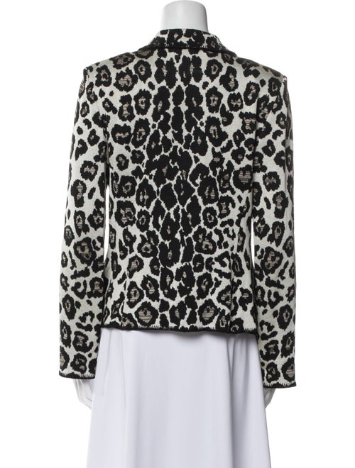 St. John Animal Print Evening Jacket