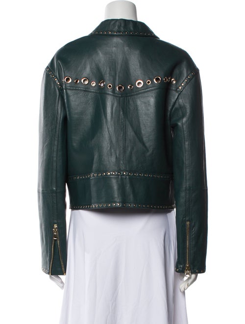 St. John Leather Biker Jacket