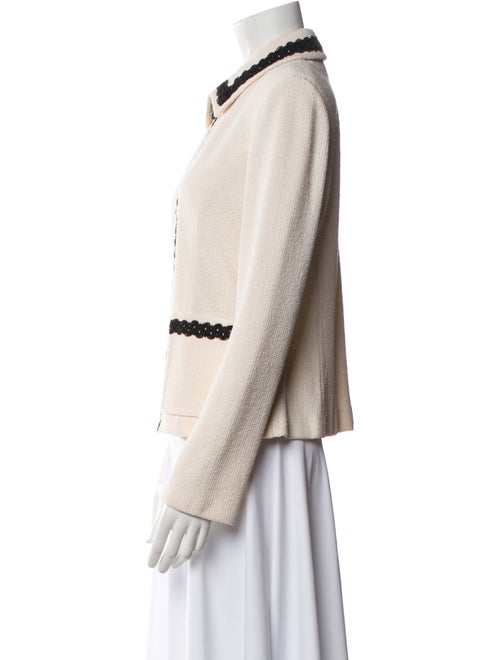 St. John Tweed Pattern Evening Jacket