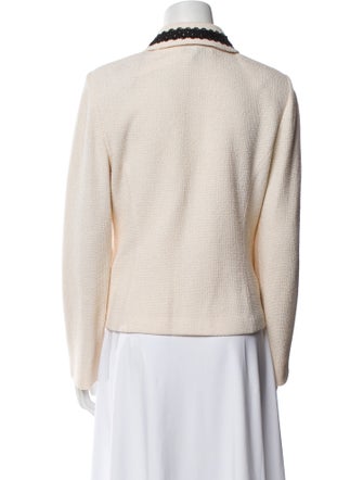 St. John Tweed Pattern Evening Jacket