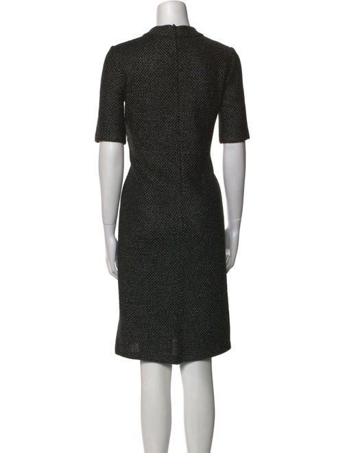 St. John Printed Knee-Length Dress