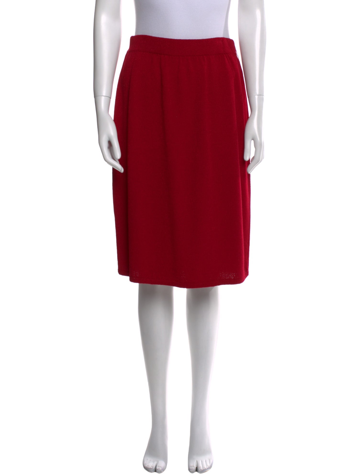 St. John Wool Knee-Length Skirt w/ Tags