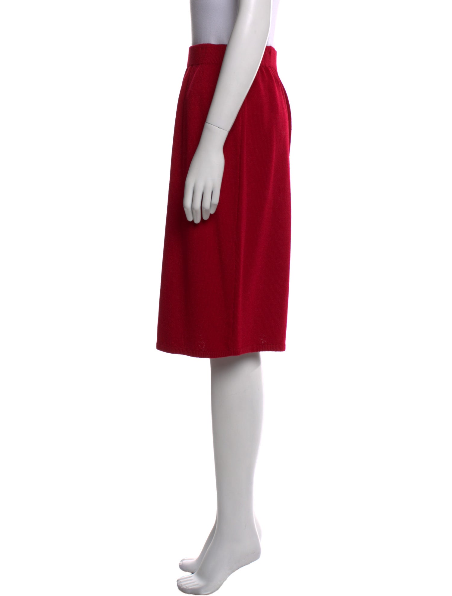 St. John Wool Knee-Length Skirt w/ Tags