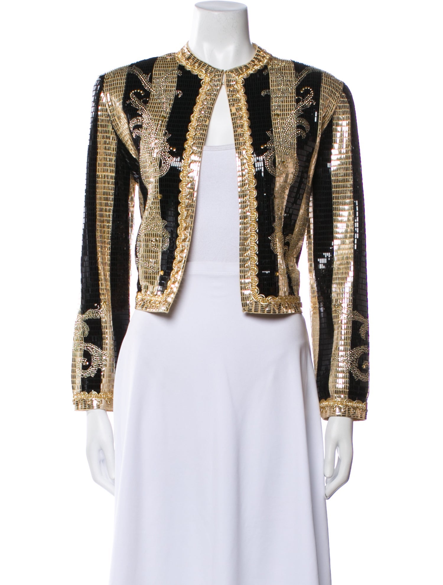 St. John Printed Evening Jacket