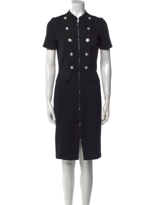 St. John Wool Knee-Length Dress