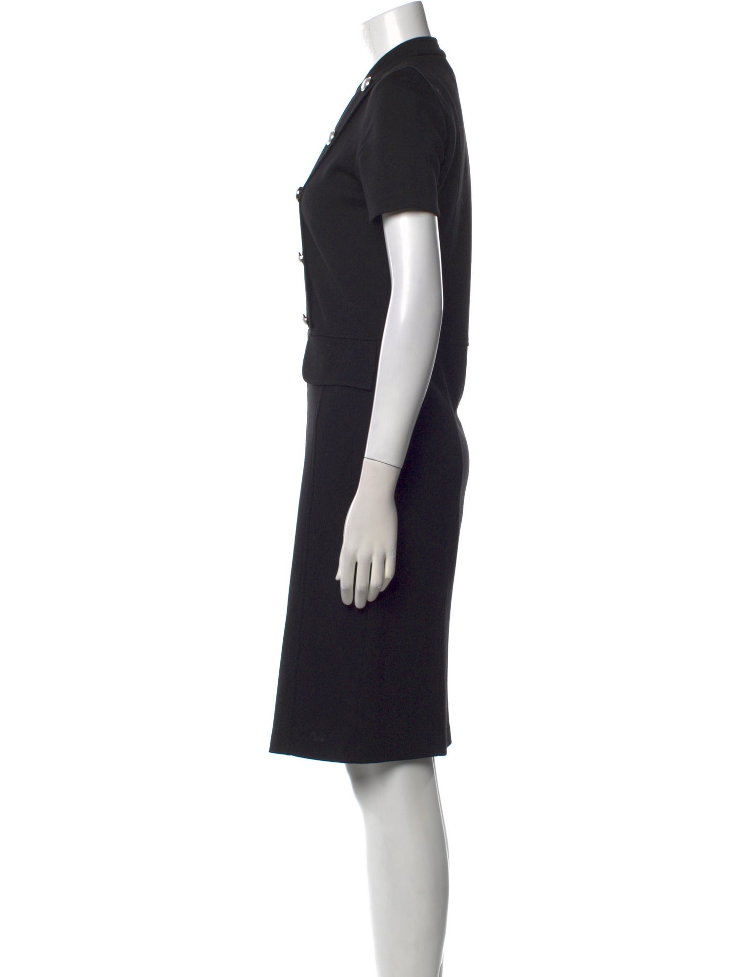 St. John Wool Knee-Length Dress