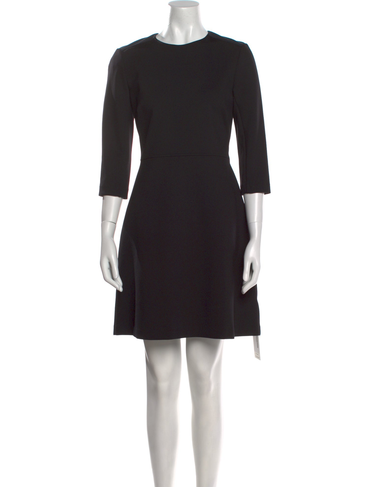 St. John Crew Neck Mini Dress