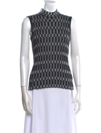 St. John Wool Printed Sweater