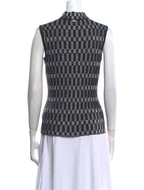 St. John Wool Printed Sweater