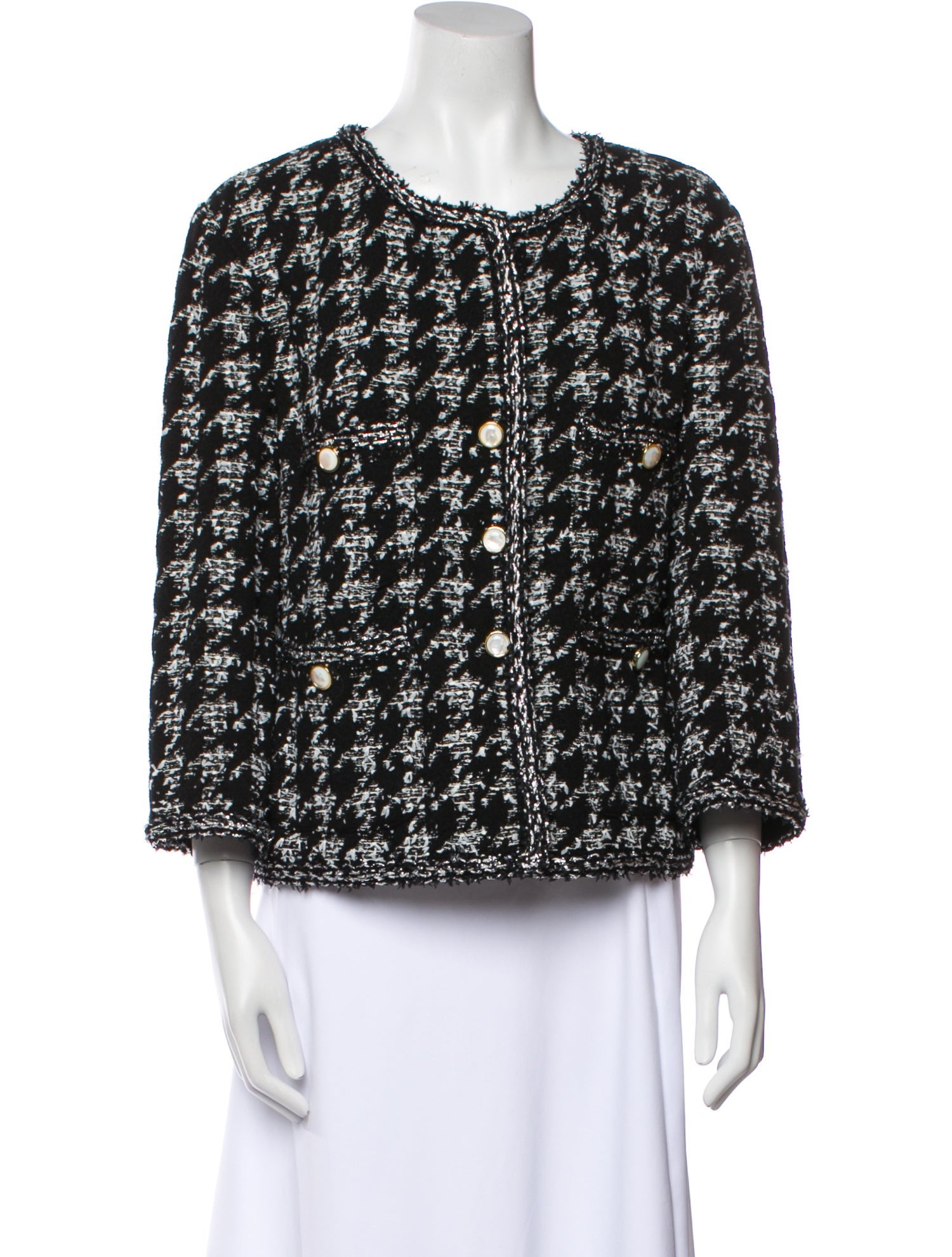 St. John Printed Evening Jacket