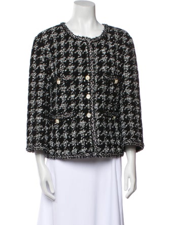 St. John Printed Evening Jacket