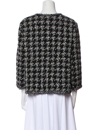 St. John Printed Evening Jacket