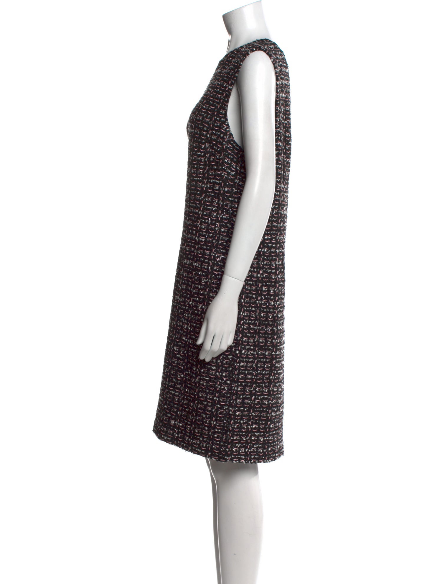 St. John Printed Mini Dress