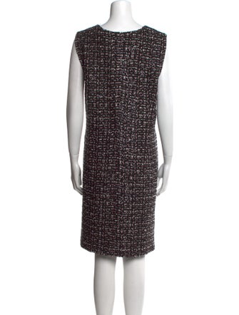 St. John Printed Mini Dress