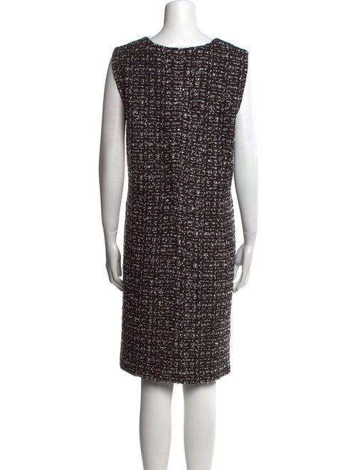 St. John Printed Mini Dress