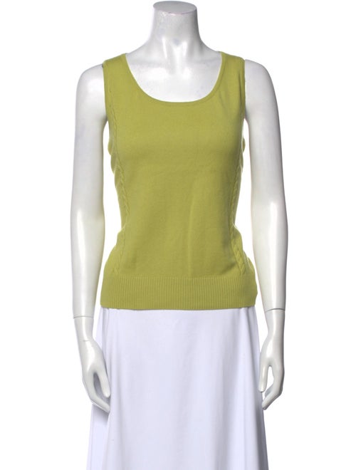 St. John Cashmere Scoop Neck Sweater