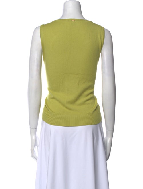 St. John Cashmere Scoop Neck Sweater