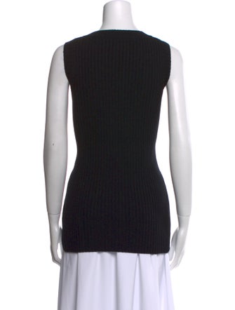 St. John Scoop Neck Sweater